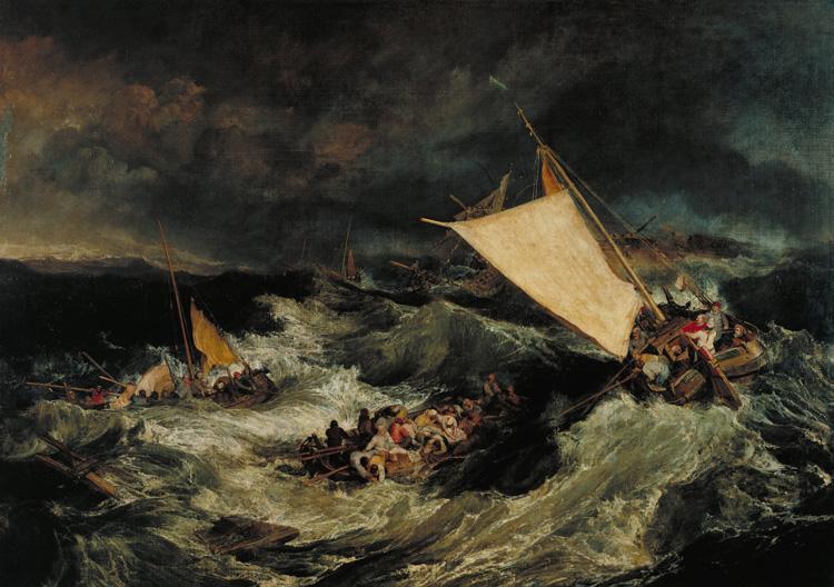 Joseph Mallord William Turner The Shipwreck (mk31) France oil painting art